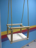 Качели подвесные (деревянные) - fgospostavki.ru - Лесной