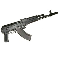 Массогабаритный макет автомата Калашникова складной приклад - fgospostavki.ru - Лесной