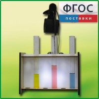 Штатив для демонстрационных пробирок с подсветкой - fgospostavki.ru - Лесной