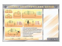 Электрифицированный стенд "Схемы электрических цепей" с маркерными полями - fgospostavki.ru - Лесной