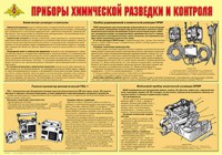 Плакат "Приборы химической разведки и контроля" - fgospostavki.ru - Лесной
