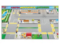 Доска магнитно-маркерная панорамная "Азбука дорожного движения" - fgospostavki.ru - Лесной