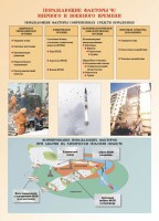 Комплект плакатов "Основы гражданской обороны и защиты от чрезвычайных ситуаций" - fgospostavki.ru - Лесной