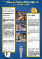 Комплект плакатов "Охрана труда на объекте" - fgospostavki.ru - Лесной