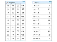 Комплект карточек (10) "Обучающий калейдоскоп. Умножение и деление в два шага" - fgospostavki.ru - Лесной