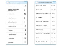 Комплект карточек (10) "Обучающий калейдоскоп. Умножение на 2, 5 и 10" - fgospostavki.ru - Лесной