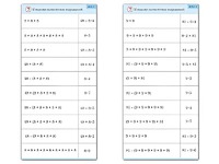 Комплект карточек (10) "Обучающий калейдоскоп. Умножение на 7, 8 и 9" - fgospostavki.ru - Лесной