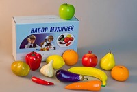 Набор муляжей для рисования (13 штук) - fgospostavki.ru - Лесной