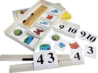 Счетная лесенка (ламинированная, с магнитным креплением) - fgospostavki.ru - Лесной