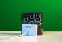Датчик температуры с независимой индикацией (термометр демонстрационный) - fgospostavki.ru - Лесной