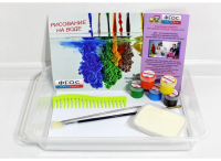 Набор для рисования Эбру "Отличник" - fgospostavki.ru - Лесной