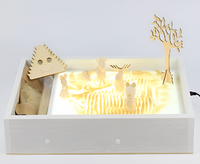 Световой планшет для рисования песком Белый - fgospostavki.ru - Лесной