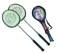Набор бадминтонный (2 ракетки, чехол 3/4) - fgospostavki.ru - Лесной