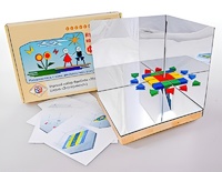 Игровой набор Фребеля "Мозаика геометрическая 3D" - fgospostavki.ru - Лесной