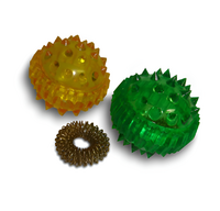 Массажный шарик с пружинкой - fgospostavki.ru - Лесной