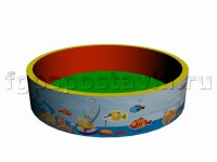 Бассейн круглый с шелкографией - fgospostavki.ru - Лесной