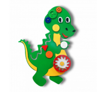 Бизиборд «Малыш-крокодил» - fgospostavki.ru - Лесной