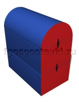Сборный барьер-2 (3 элемента) - fgospostavki.ru - Лесной