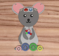 Бизиборд «Мышка-норушка» - fgospostavki.ru - Лесной