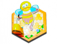 Бизиборд «Пчелиные соты №1» - fgospostavki.ru - Лесной