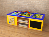 Ландшафтный стол Весёлые игры - fgospostavki.ru - Лесной