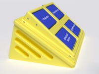 Игровой коммуникатор 4-х кнопочный желтый - fgospostavki.ru - Лесной