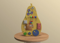 Бизиборд «Сочная груша» - fgospostavki.ru - Лесной