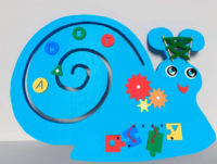 Бизиборд «Улитка» - fgospostavki.ru - Лесной