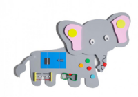 Бизиборд «Умный слоненок» - fgospostavki.ru - Лесной