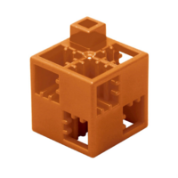 Кубик-основание коричневый 20х20 Artec - fgospostavki.ru - Лесной