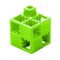 Кубик-основание желто-зеленый 20х20 Artec - fgospostavki.ru - Лесной