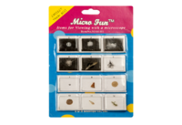 Набор микропрепаратов для стереомикроскопа №13 «Соль, кирпич, лист дерева и пр.» - fgospostavki.ru - Лесной