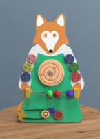 Бизиборд «Хитрая лиса» - fgospostavki.ru - Лесной