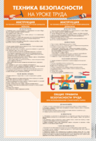 Стенд-уголок "Техника безопасности на уроках труда" - fgospostavki.ru - Лесной