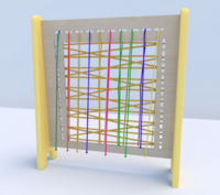 Дидактическая панель для плетения нитками - fgospostavki.ru - Лесной