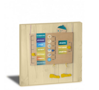 «Дни недели» - Дидактическая панель - fgospostavki.ru - Лесной