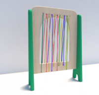 Дидактическая панель с цветными шнурочками - fgospostavki.ru - Лесной