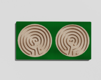 Межполушарная доска №10 зеленая - fgospostavki.ru - Лесной