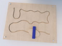 Бизипанель «Морская волна» - fgospostavki.ru - Лесной