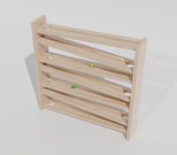 Настенный модуль для прогона шаров - fgospostavki.ru - Лесной