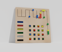 Настенный модуль «Радуга» - fgospostavki.ru - Лесной