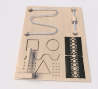 Настенная панель для эрготерапии - fgospostavki.ru - Лесной