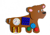 Бизиборд «Мишутка» - fgospostavki.ru - Лесной