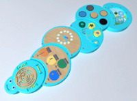 Развивающая панель «Гусеница» - fgospostavki.ru - Лесной