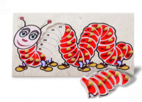 Тактильная панель «Сороконожка с алфавитом» - fgospostavki.ru - Лесной