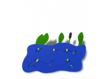 Тактильно-развивающая панель «Пруд» - fgospostavki.ru - Лесной