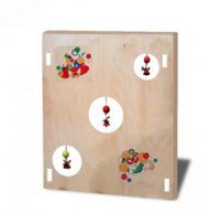 Тактильно-развивающая панель «Меткое попадание» - fgospostavki.ru - Лесной