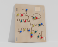 Панель-лабиринт «Дорожки» - fgospostavki.ru - Лесной