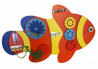 Бизиборд «Оранжевая рыбка» - fgospostavki.ru - Лесной