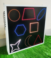 Панель интерактивная со светящимися цветными фигурами - fgospostavki.ru - Лесной